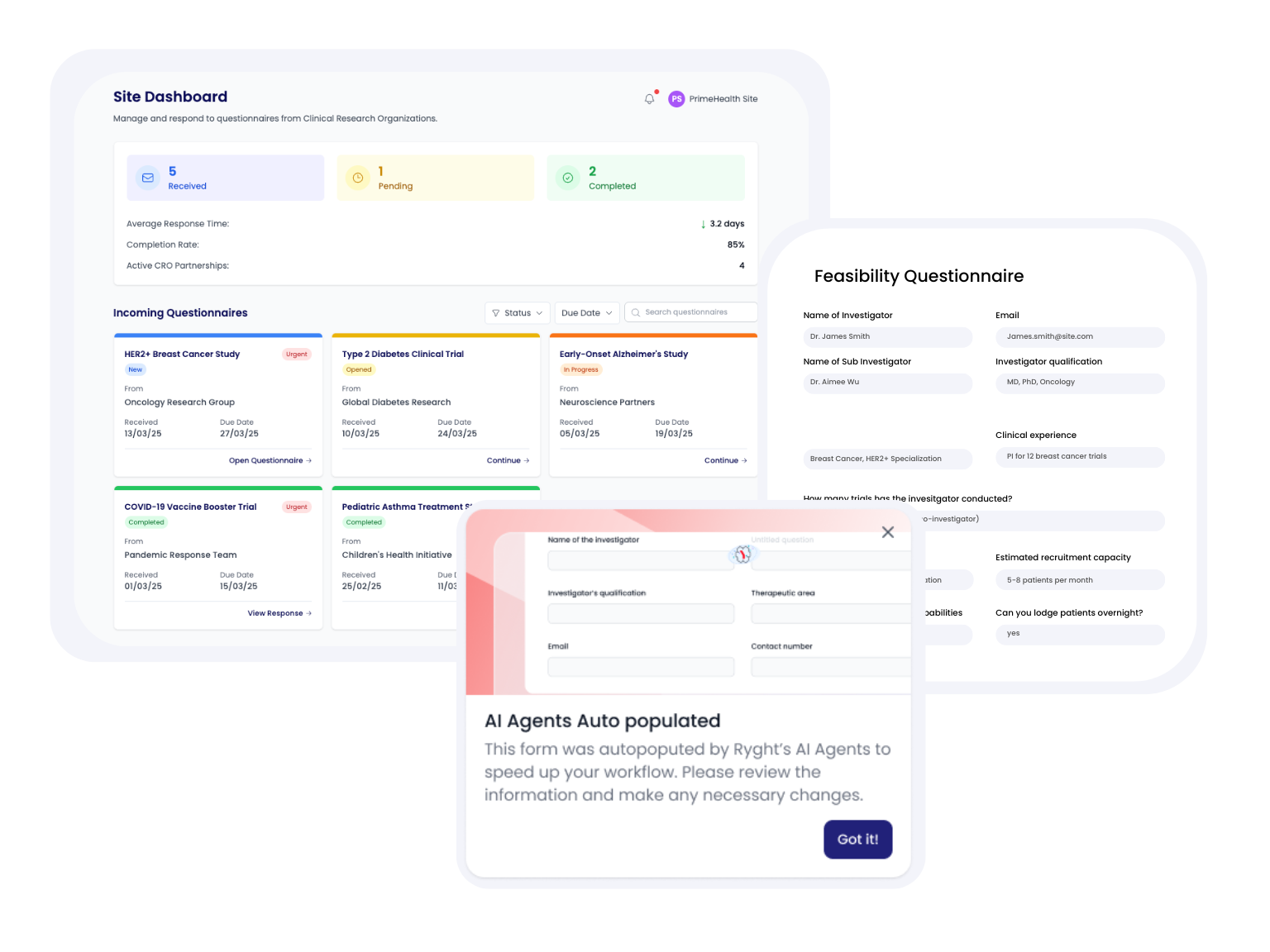 Ryght AI for Sites